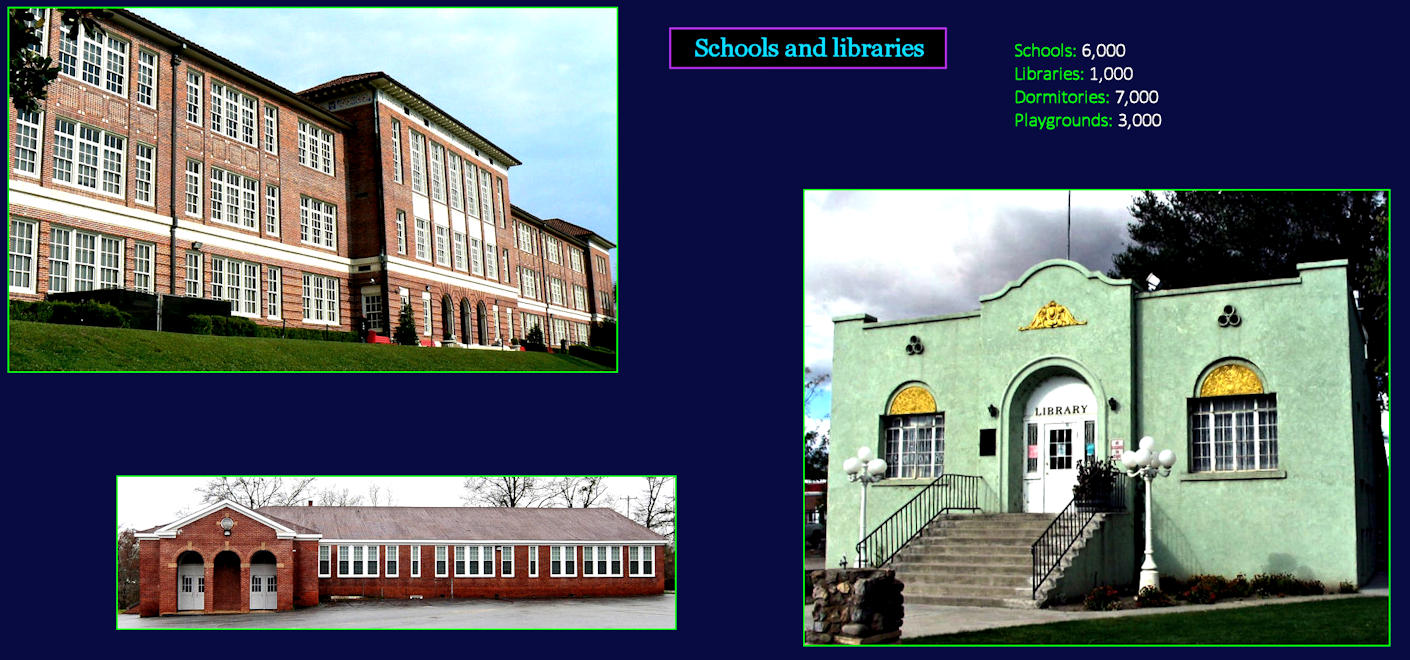 WPA schools and libraries